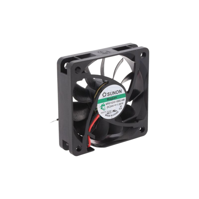 Ventilator: DC; axial; 24VDC; 60x60x15mm; 38,53m3/h; 29,2dBA; Vapo