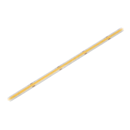 Bandă LED COB; alb cald; LED/m: 320; 8mm; IP65; 8W/m; CRImin: 90