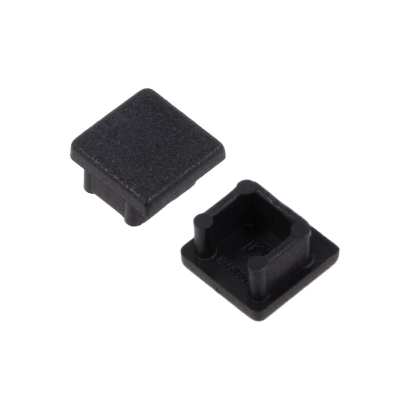 Obturator pt.LED profile; neagră; 20buc; ABS; SMART10