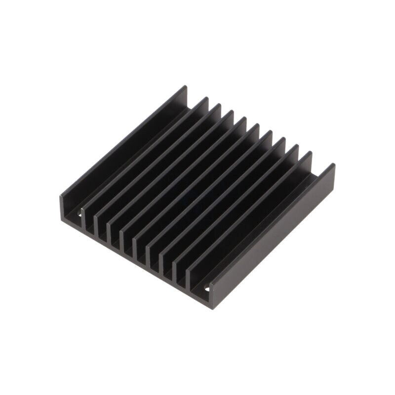 Radiator: extrudat; cu aripioare; TO218,TO220; neagră; L: 61mm Radiator: extrudat; cu aripioare; TO218,TO220; neagră; L: 61mm