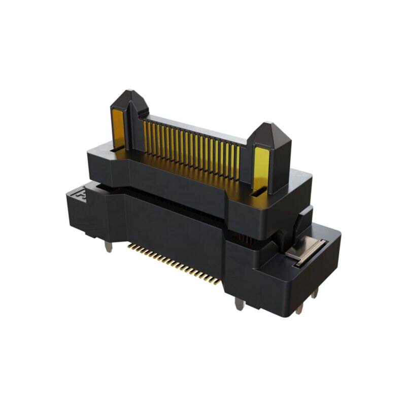 Conector: PCB-PCB; tată; PIN: 44(4+40); 0,5mm; H: 14,55mm; F11