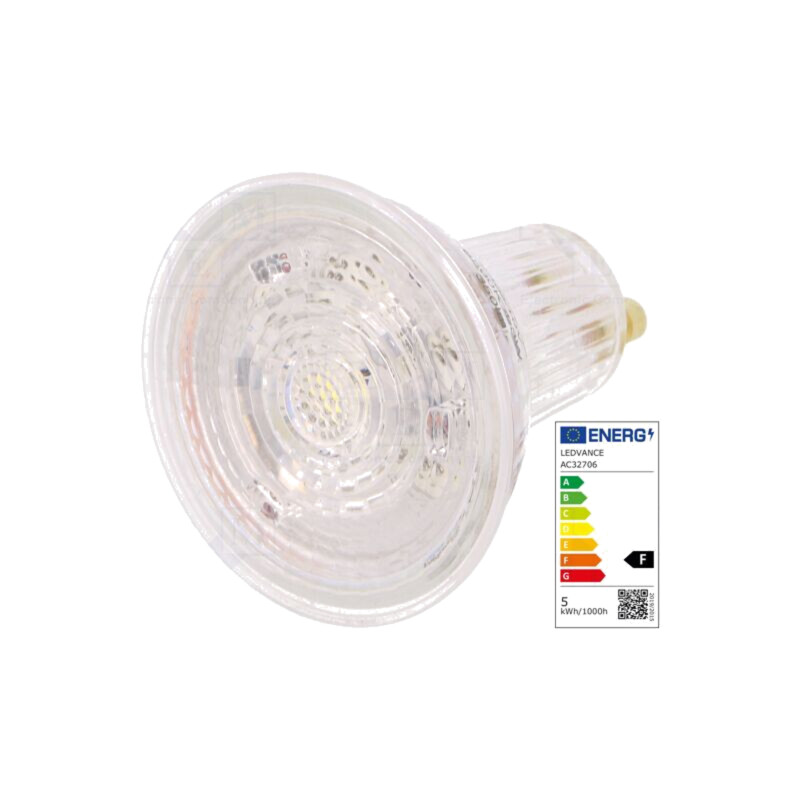 Lampă LED; alb rece; GU10; 230VAC; 350lm; P: 4,8W; 36°; 6500K