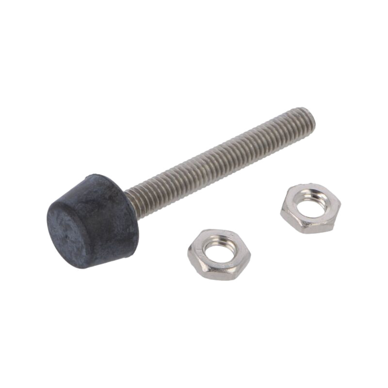 Şurub de presiune; Filet: M6; oțel inoxidabil; L: 55mm; Ø: 13mm Şurub de presiune; Filet: M6; oțel inoxidabil; L: 55mm; Ø: 13mm