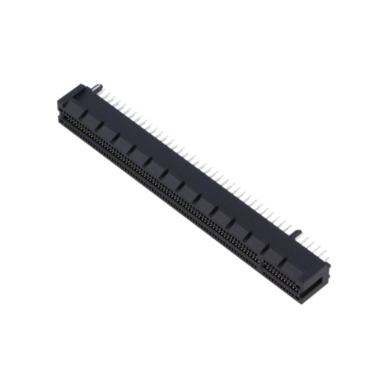 Conector: pentru carduri; drept; THT; pentru PCB; gold flash; 1mm