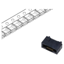 Conector: PCB-PCB; mamă; PIN: 20; 0,5mm; ERF5; aurit; SMT; soclu; 1,5A