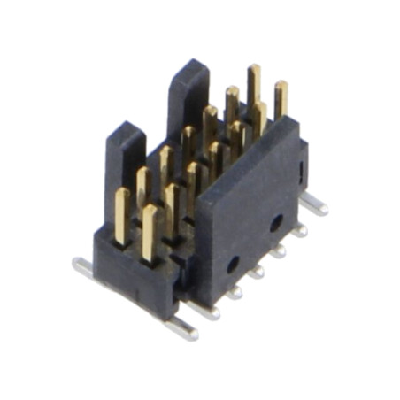 Conector: şiruri pini; tată; PIN: 14; 1,27mm; gold flash; SMT; soclu