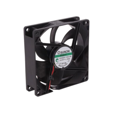 Ventilator: DC; axial; 24VDC; 92x92x25mm; 87,04m3/h; 34dBA; Vapo
