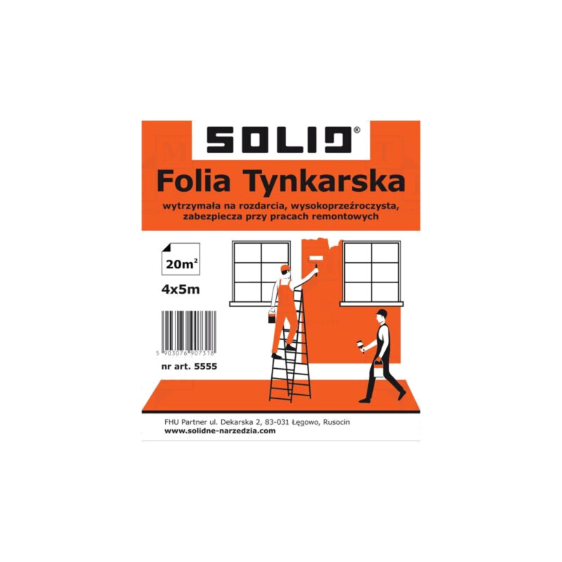 Painting foil; L: 5m; Width: 4m; transparent Painting foil; L: 5m; Width: 4m; transparent