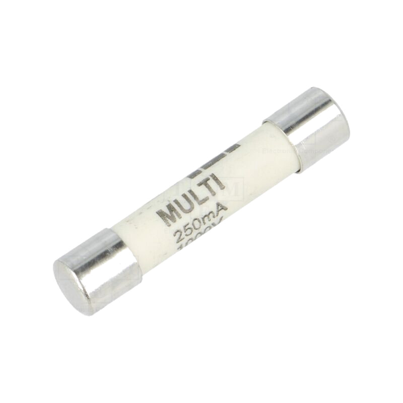 Siguranţă: siguranţă; ultra-rapid; 250mA; 1kVAC; 6,3x32mm; alamă