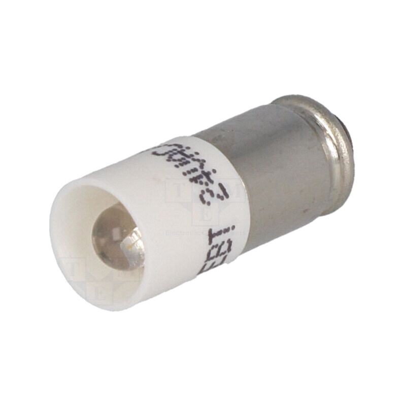 Lampă LED; albă; S5,7s; 24VDC; 24VAC; Nr.diode: 1 Lampă LED; albă; S5,7s; 24VDC; 24VAC; Nr.diode: 1