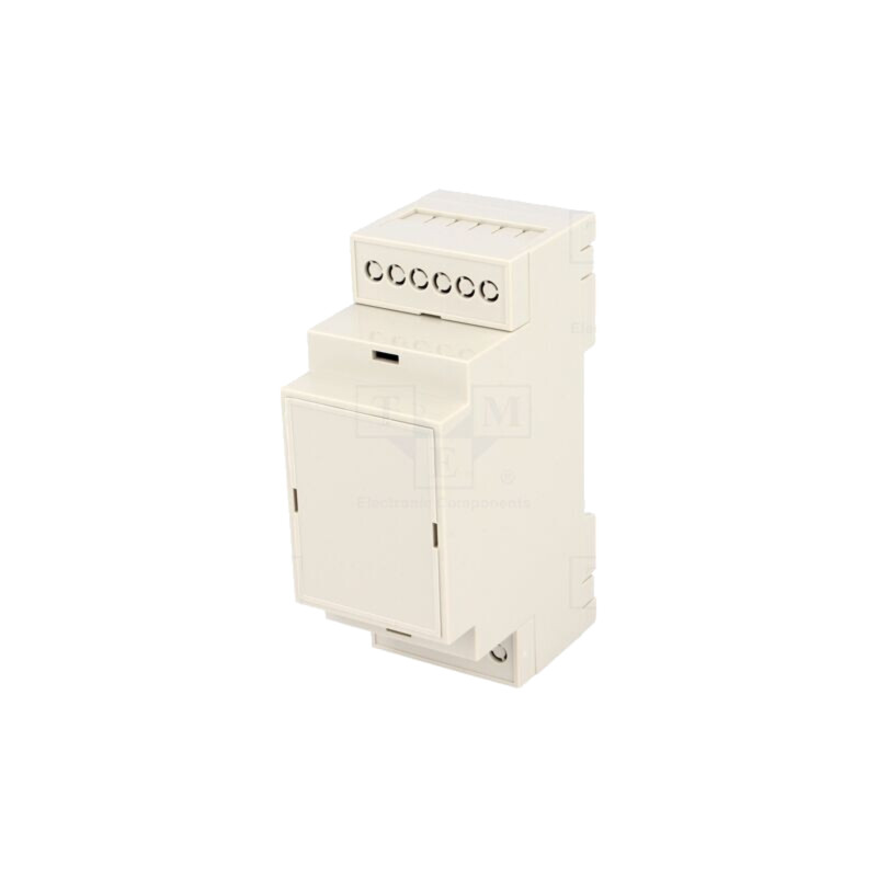 Carcasă: pentru şină DIN; Y: 90,2mm; X: 36,3mm; Z: 57,5mm; ABS; gri Carcasă: pentru şină DIN; Y: 90,2mm; X: 36,3mm; Z: 57,5mm; ABS; gri