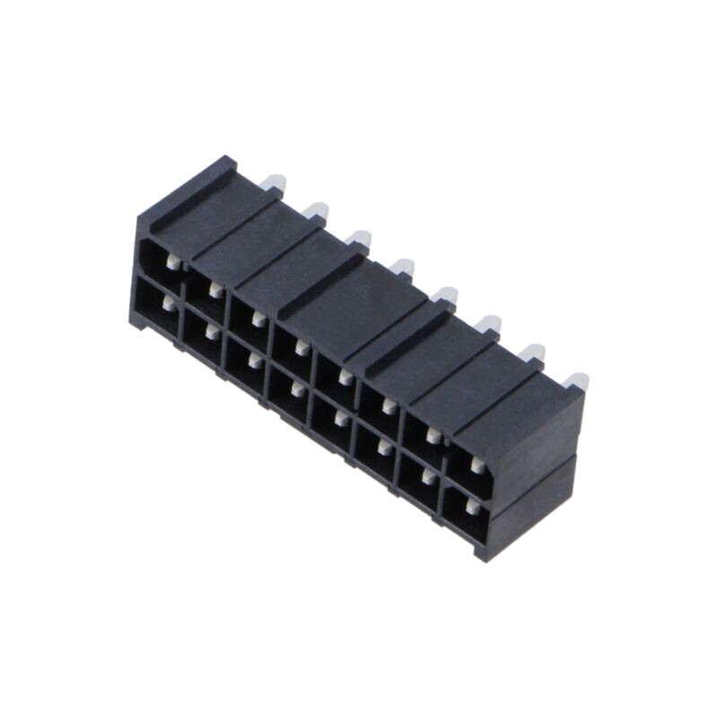 Conector: PCB-cablu/PCB; soclu; POWERMATE; tată; PIN: 16; drept