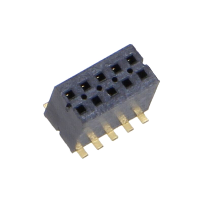 Conector: şiruri pini; tată; PIN: 10; 1,27mm; aurit; SMT; soclu