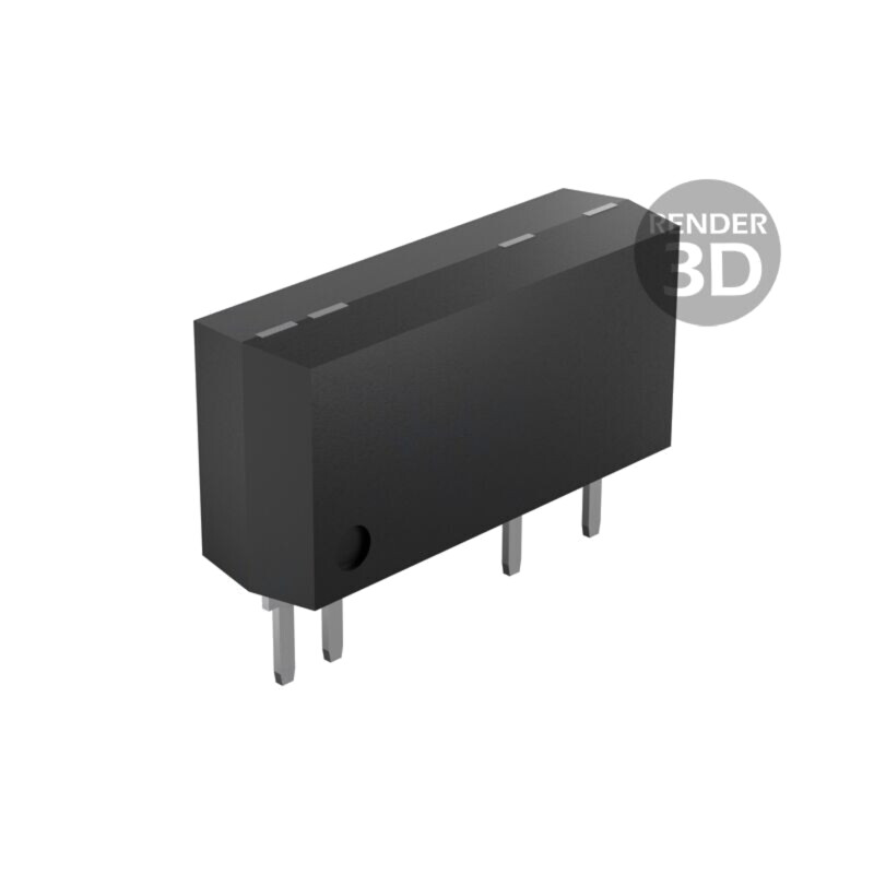 Releu: semiconductor; 4000mA; max.60VDC; THT; SOP4; OptoMOS; 0,09Ω