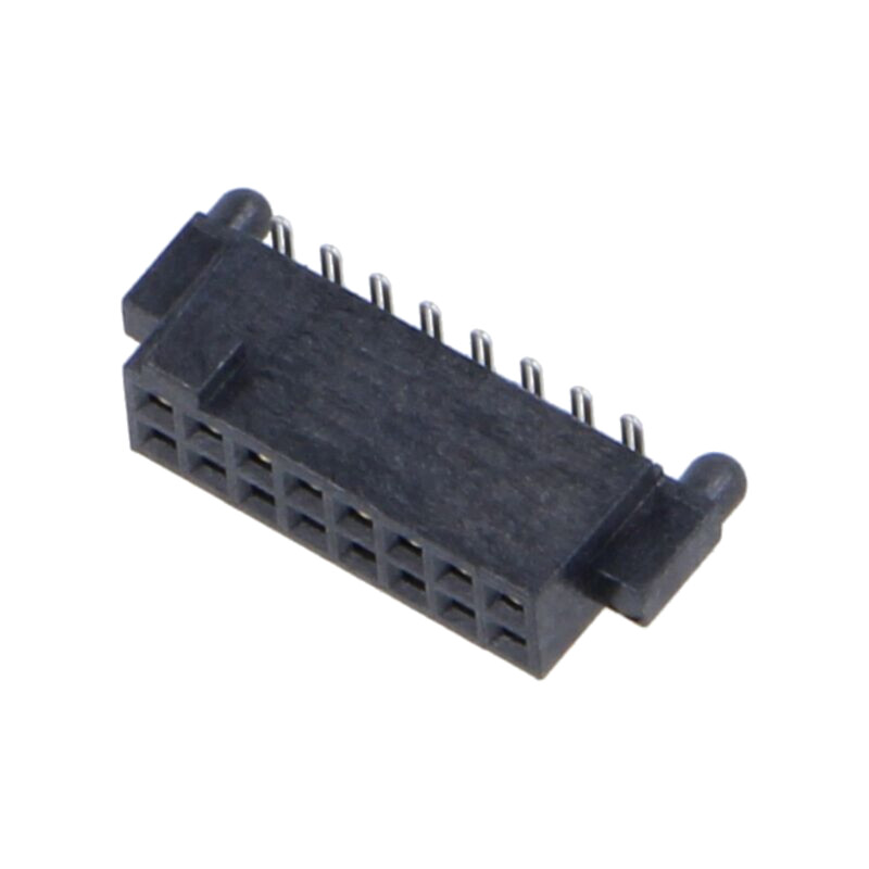 Conector: PCB-PCB; mamă; PIN: 16; 1,27mm; SFM; aurit; SMT; soclu; 3,7A