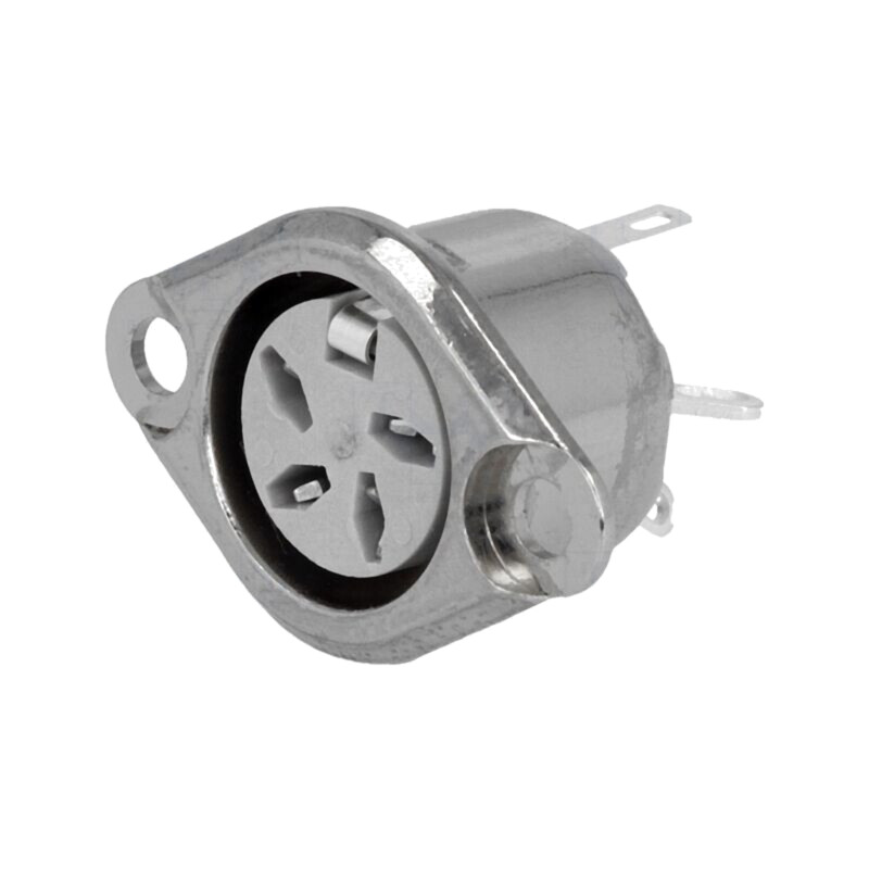 Conector: DIN; soclu; mamă; PIN: 4; Dispunere: 216°; lipire; 34V; 2A
