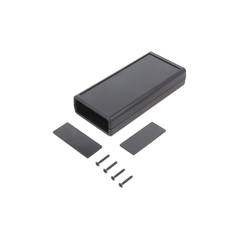 Carcasă: cu panou; X: 66,5mm; Y: 140mm; Z: 28mm; ABS; neagră