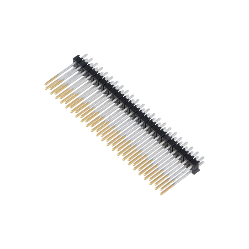 Conector: şiruri pini; şir pini; tată; PIN: 46; drept; 2,54mm; THT