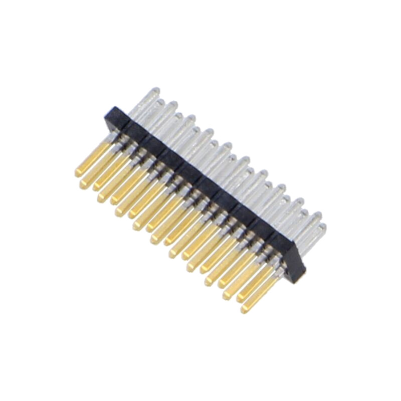 Conector: şiruri pini; tată; PIN: 20; 1,27mm; aurit; THT; soclu Conector: şiruri pini; tată; PIN: 20; 1,27mm; aurit; THT; soclu