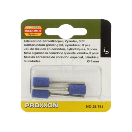 Piatră de şlefuit; Ø: 8mm; Ø: 2,35mm; 3buc.