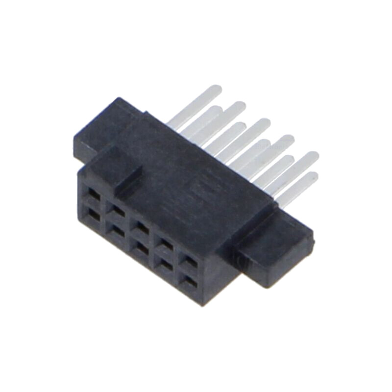Conector: PCB-PCB; mamă; PIN: 10; 1,27mm; SFM; aurit; THT; soclu; 3,7A