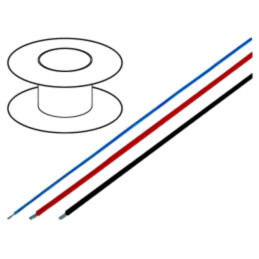 Cablu; ÖLFLEX® HEAT 205 SC; 1x4mm2; litat; Cu; FEP; transparent