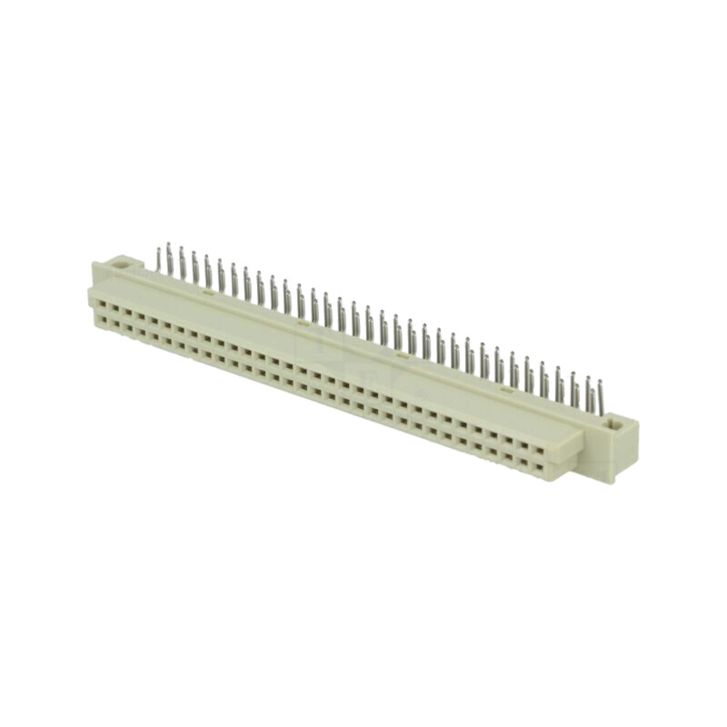 Conector: DIN 41612; mufă; tip B; mamă; PIN: 64; a+b; THT