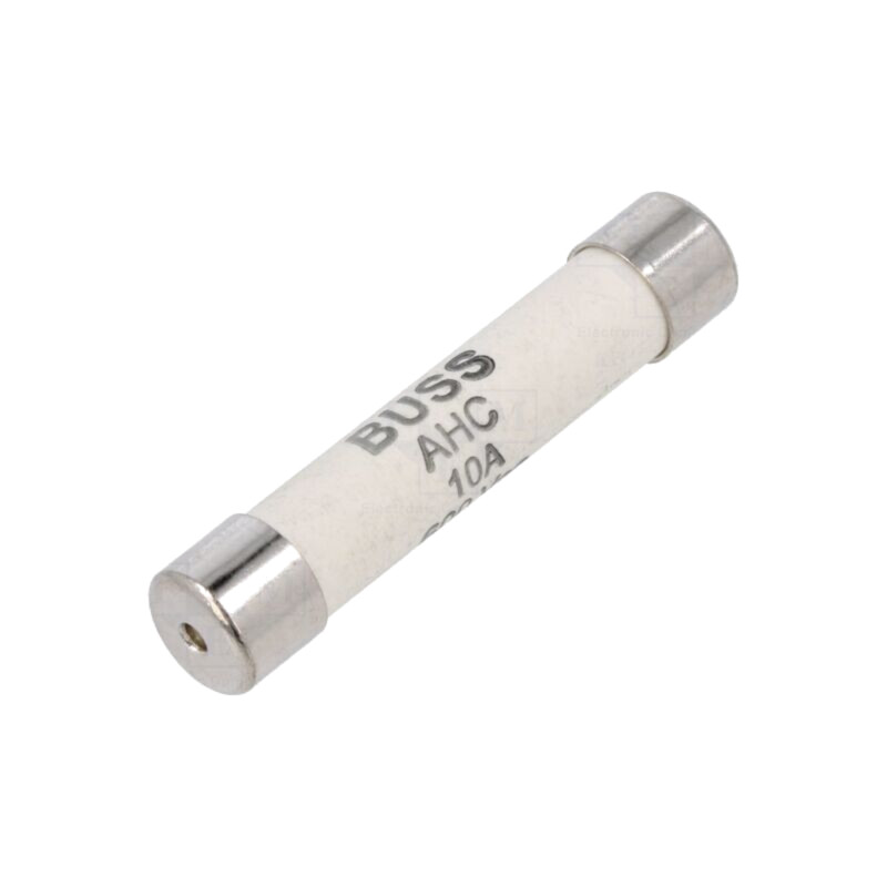 Siguranţă: siguranţă; ardere rapidă; 10A; 600VAC; 6,3x32mm; alamă