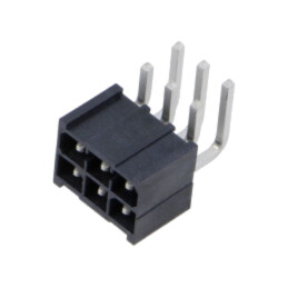 Conector: PCB-cablu/PCB; soclu; POWERMATE; tată; PIN: 6; 4,19mm; THT