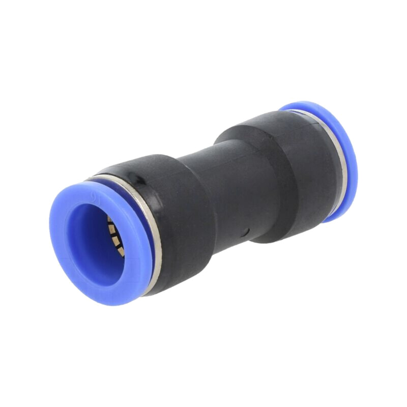 Racord push-in; simplu,de trecere; -0,95÷15bar; PBT; BLUELINE