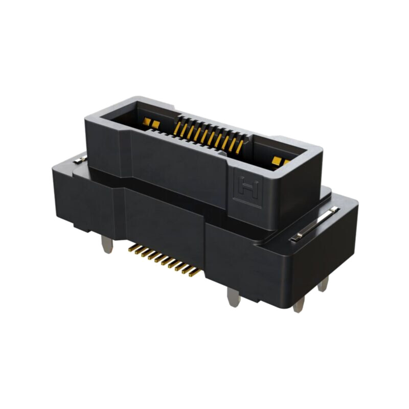 Conector: PCB-PCB; mamă; PIN: 24(4+20); 0,5mm; H: 8,15mm; F11; FLECTO