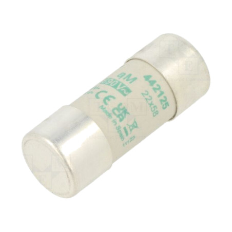 Siguranţă: siguranţă; aM; 25A; 690VAC; 22x58mm