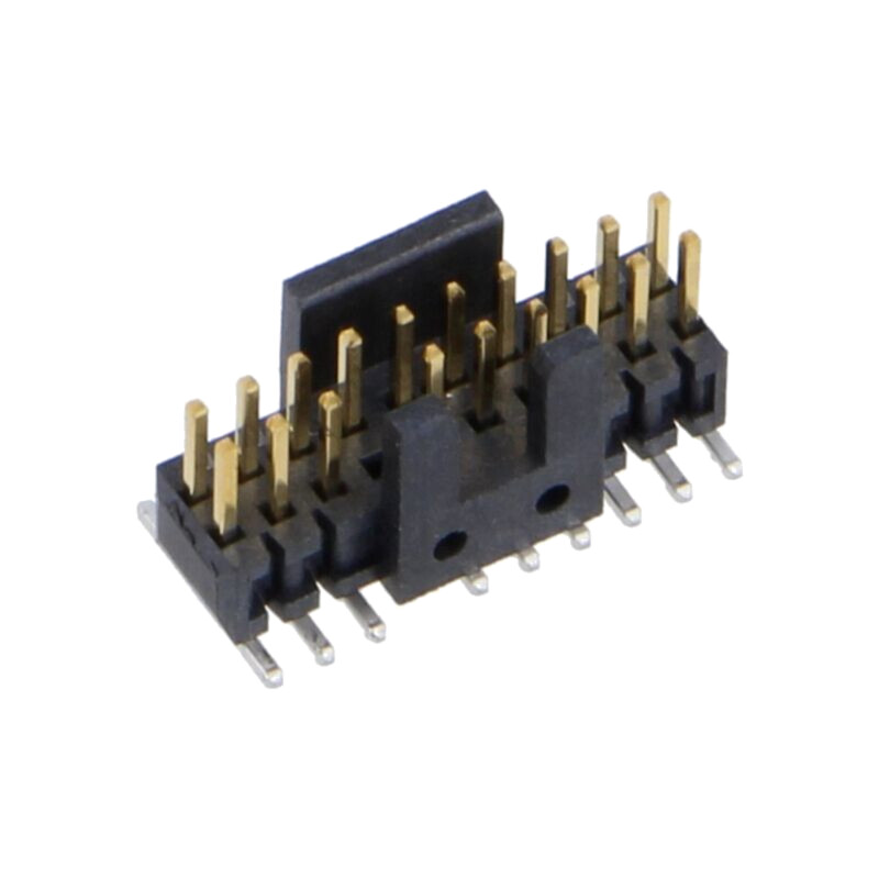 Conector: şiruri pini; tată; PIN: 20; 1,27mm; aurit; SMT; soclu Conector: şiruri pini; tată; PIN: 20; 1,27mm; aurit; SMT; soclu