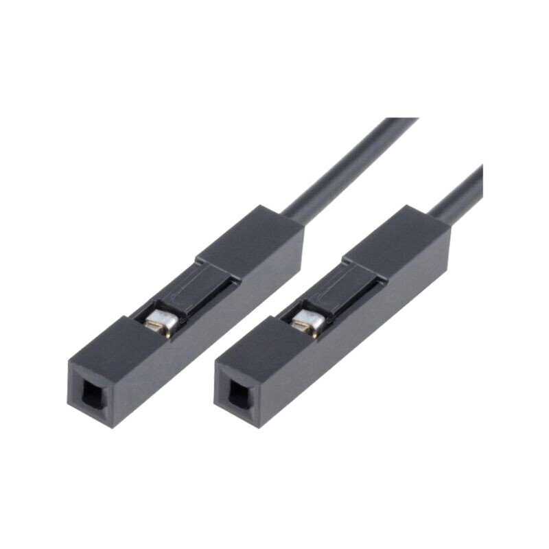 Cablu de conectare; PIN: 1; neagră; 10buc; 210mm Cablu de conectare; PIN: 1; neagră; 10buc; 210mm