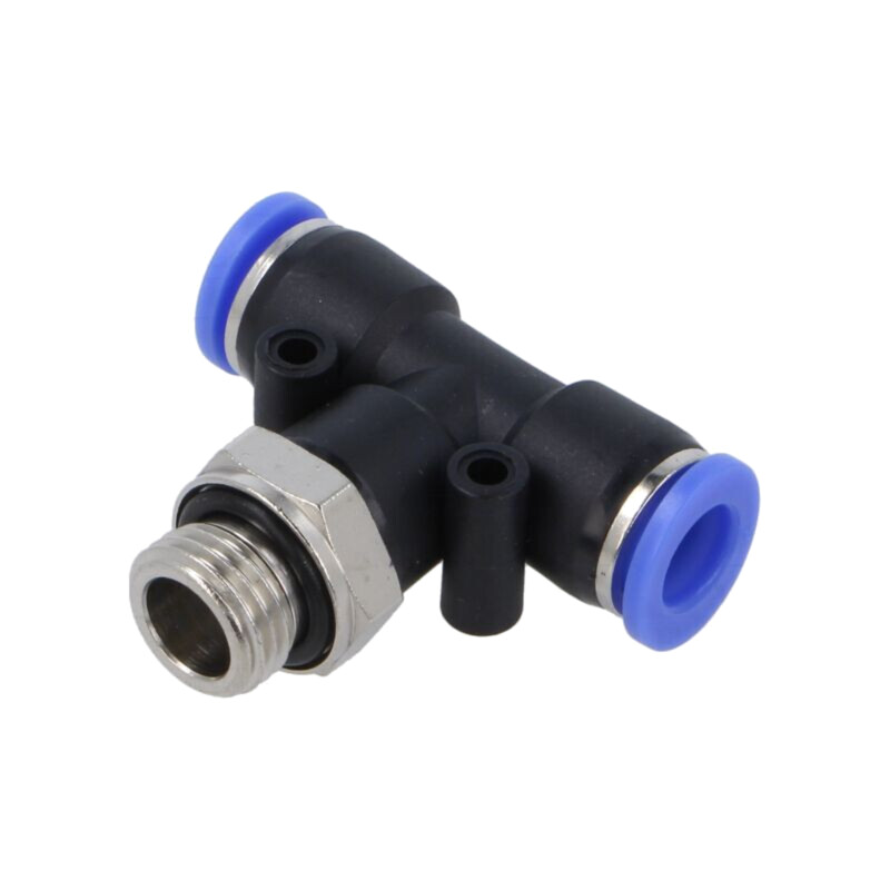 Racord push-in; cu ramificaţie "T"; -0,95÷15bar; Filet: G 1/4"