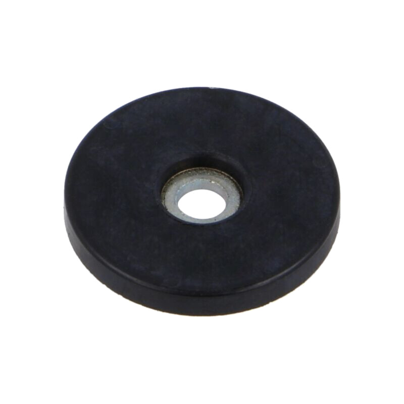 Şaibă; Diam.bază: 25mm; oţel zincat; H: 3mm; Acoperire: gumă Şaibă; Diam.bază: 25mm; oţel zincat; H: 3mm; Acoperire: gumă