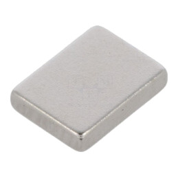 Magnet: fix; neodim; 7,5N; H: 2mm; W: 7,5mm; L: 10mm