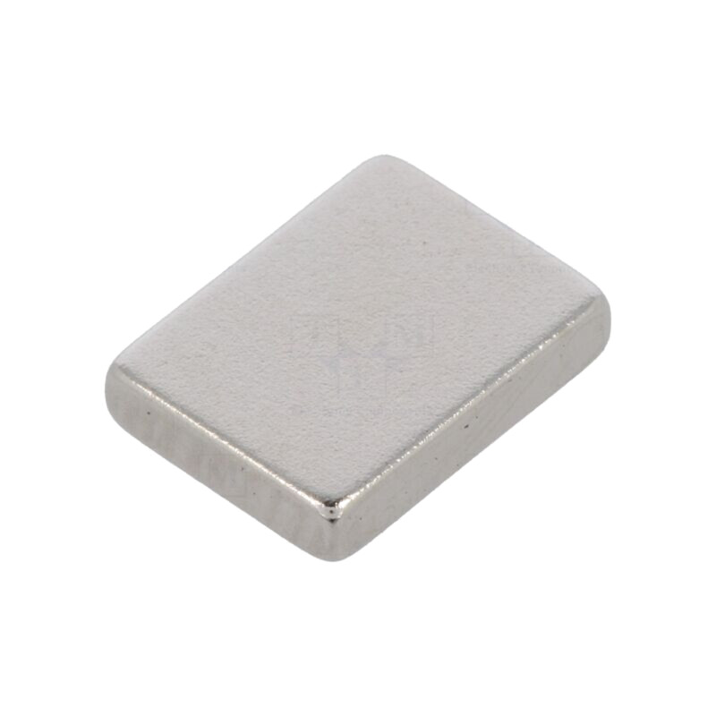 Magnet: fix; neodim; 7,5N; H: 2mm; W: 7,5mm; L: 10mm