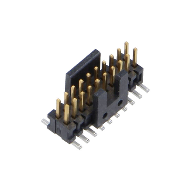 Conector: şiruri pini; tată; PIN: 20; 1,27mm; aurit; SMT; soclu Conector: şiruri pini; tată; PIN: 20; 1,27mm; aurit; SMT; soclu