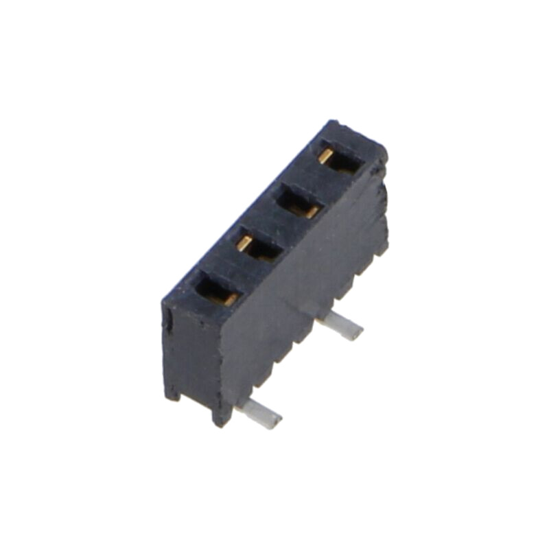 Conector: şiruri pini; mamă; PIN: 4; 2mm; aurit; SMT; soclu