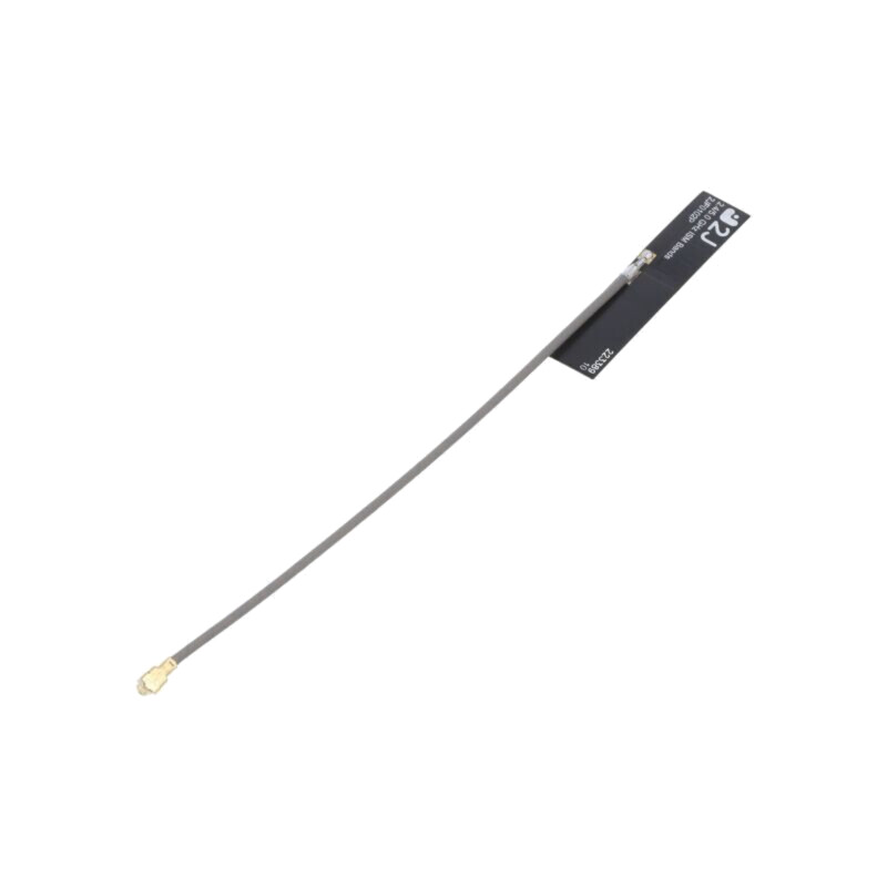 Antenă; WiFi; 2,2dBi; pt.cablu-bandă; 2410÷2490MHz,4920÷7125MHz Antenă; WiFi; 2,2dBi; pt.cablu-bandă; 2410÷2490MHz,4920÷7125MHz