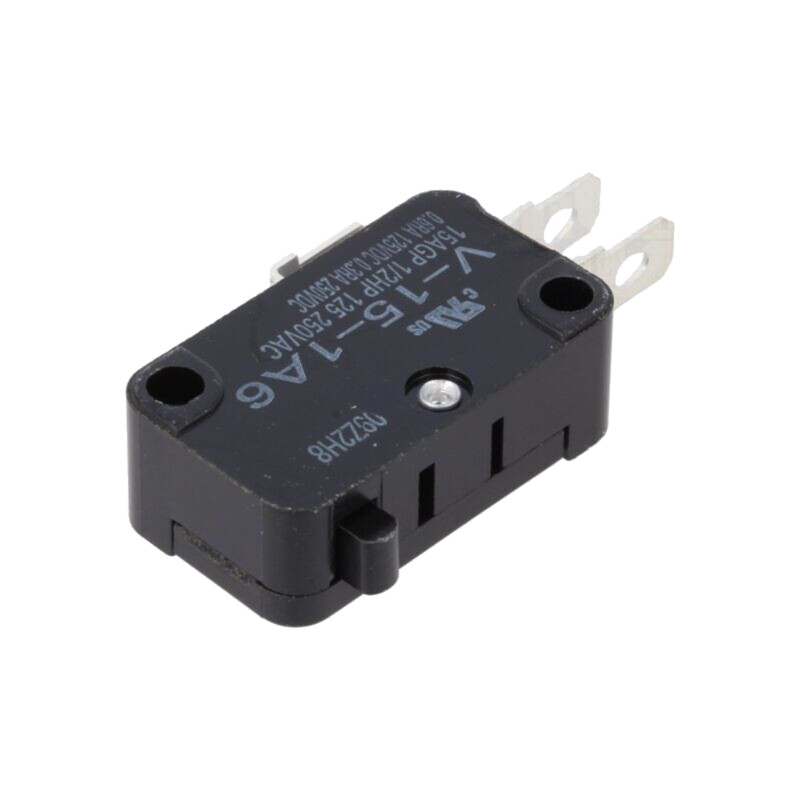Microîntrerupător SNAP ACTION; 15A/250VAC; fără manetă; SPDT Microîntrerupător SNAP ACTION; 15A/250VAC; fără manetă; SPDT