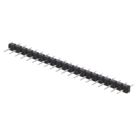 Conector: şiruri pini; şir pini; tată; PIN: 20; drept; 2,54mm; THT