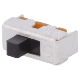 Comutator: glisant; Poz: 2; SPDT; 0,3A/125VAC; ON-ON; Nr.term: 3; THT