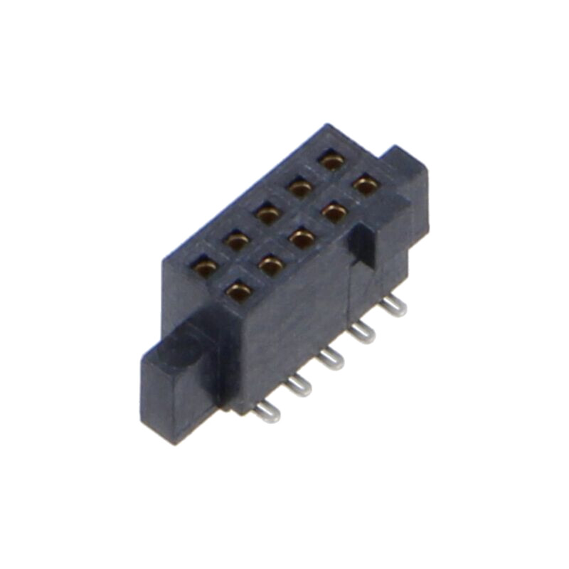 Conector: PCB-PCB; mamă; PIN: 10; 1,27mm; SFM; aurit; SMT; soclu; 3,7A