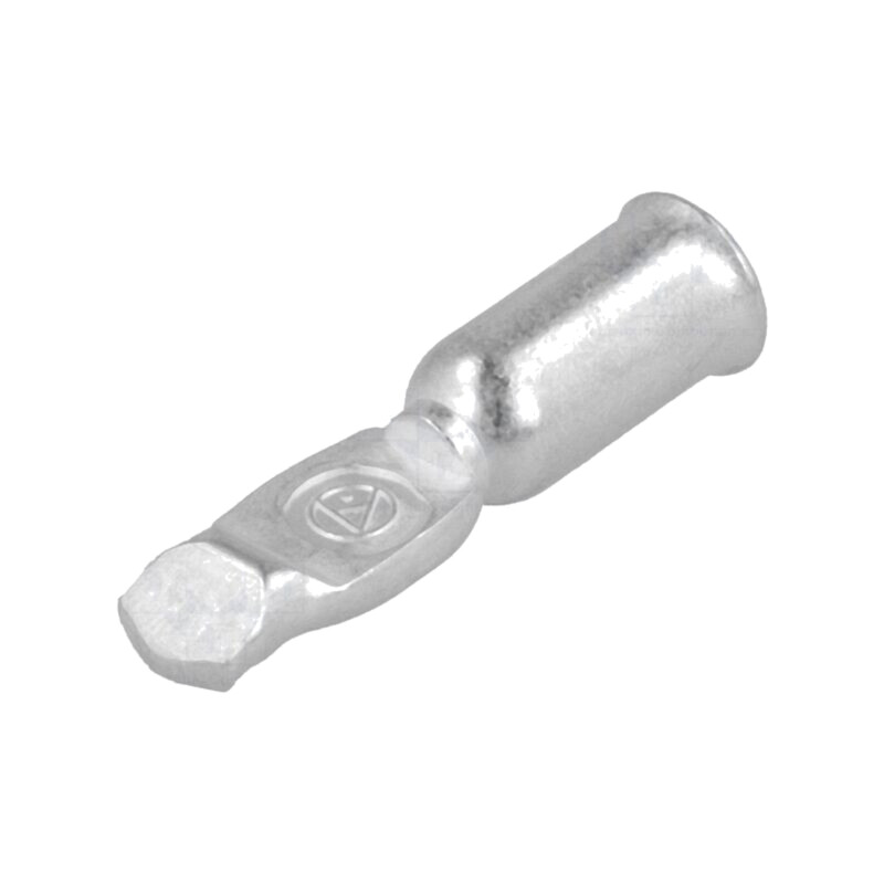 Pin; hermafrodit; cupru; argintat; 6AWG; 75A; crimpat; pe cablu; 75A