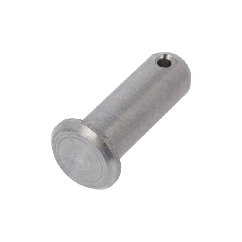 Bulon cu cap; oţel; BN 483; Ø: 4mm; L: 12mm; DIN 1434; cu orificiu