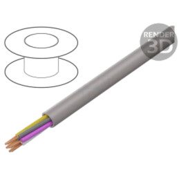 Cablu; UNITRONIC® LiHH; 7x0,5mm2; neecranat; 60V; Cu; litat