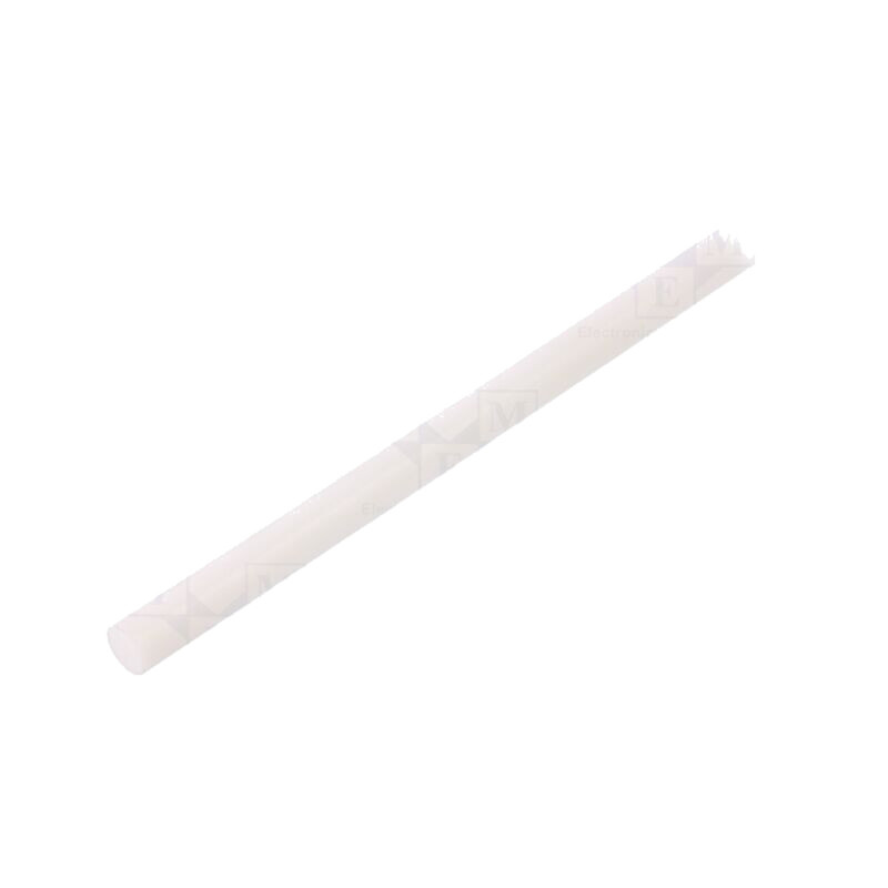 Tijă; Ø: 10mm; L: 500mm; naturală; extrudate; manşon