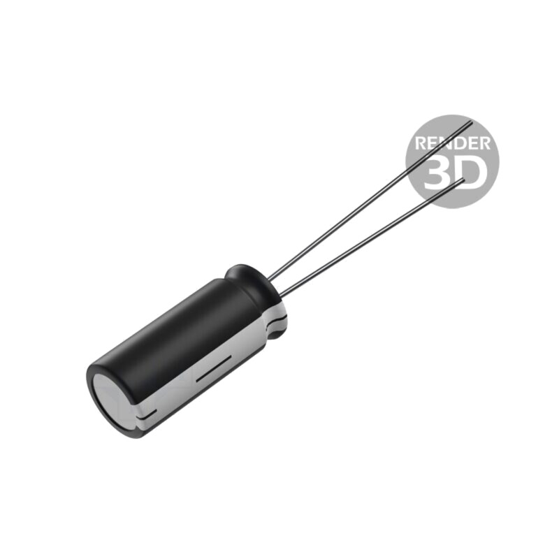 Condensator: electrolitic; THT; 47uF; 250VDC; Ø12,5x25mm; ±20%